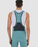Café du Cycliste 口袋車褲 Eva V2 Cargo Bib Shorts Deep Water 男款 藍綠