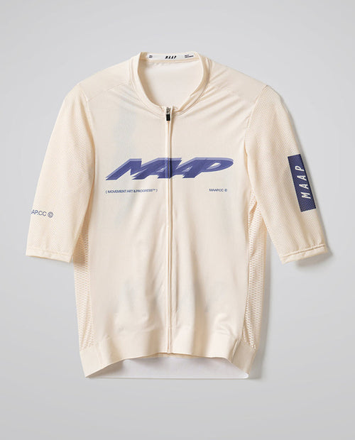 MAAP 車衣 Evade Blaze Pro Air Jersey 3.0 Vanilla 短袖 男款 奶白