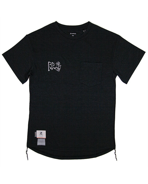 FLIPPOS 跑衣 FEATHERLITE MERINO TEE (Men)黑