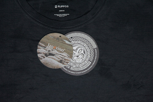 跑衣 FEATHERLITE MERINO TEE (Men)墨灰紮染