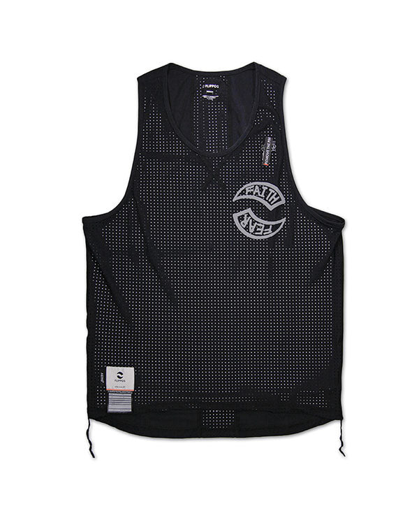 FLIPPOS 跑衣 FLIPPIES SINGLET AERO® (Men)黑