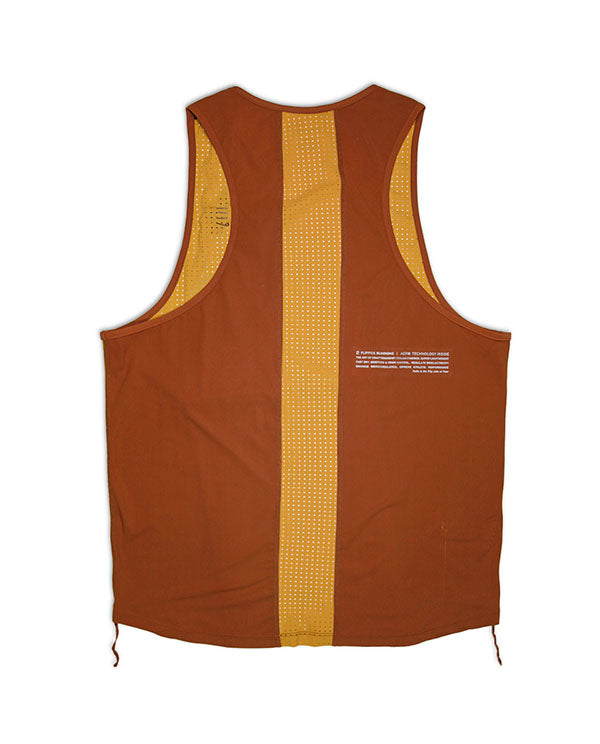 FLIPPOS 跑衣 FLIPPIES SINGLET AERO® (Men)黃