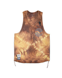 跑衣 FLIPPIES SINGLET AERO® (Women)紮染黃棕