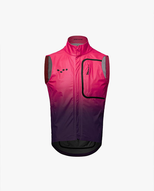 Pedla 防雨背心Pro Deflect Gilet-Flow State Hot Pink 男款 漸層紫紅