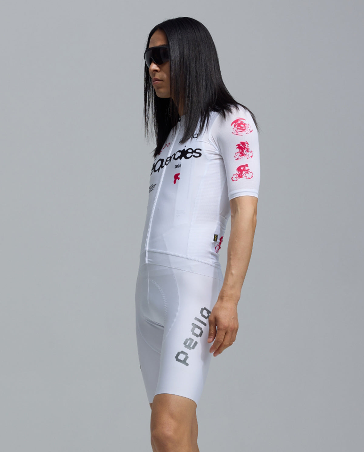 Pedla 車衣Frequencies Classic Jersey White Noise 男款 白