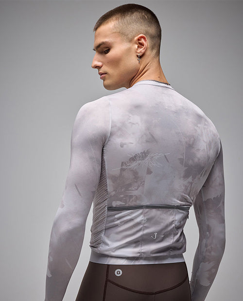 Givelo 車衣G90 LIGHT LS UNISEX BLOOM JERSEY CHALK 男女共版 卡其米