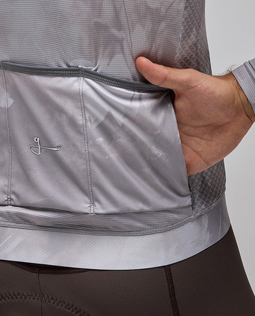 Givelo 車衣G90 LIGHT LS UNISEX BLOOM JERSEY CHALK 男女共版 卡其米