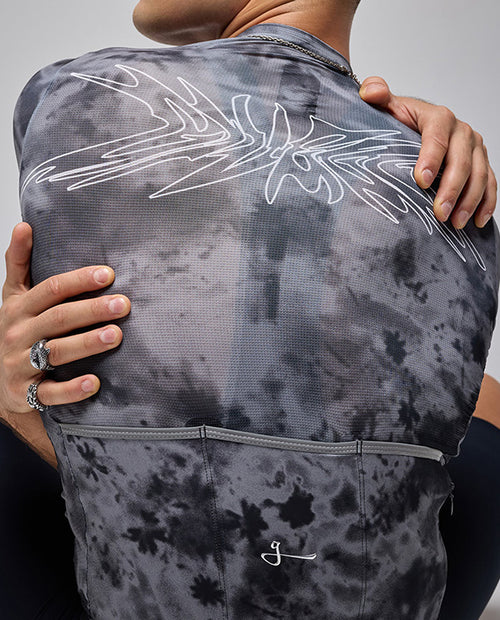 Givelo 車衣G90 LIGHT SS UNISEX BOTANIC JERSEY BLACK 男女共版 黑