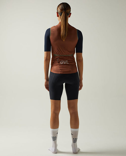 Givelo 防風背心 C.D.A. Gilet Sienna 磚瓦紅