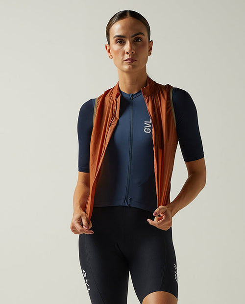 Givelo 防風背心 C.D.A. Gilet Sienna 磚瓦紅