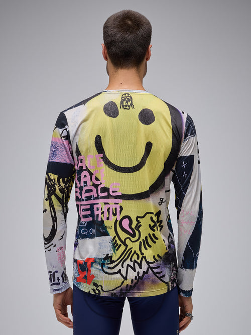 Givelo 機能Tee GVL RT LS TEE REBEL - 男女共版