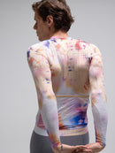 Givelo 薄長袖車衣 C.D.A. LS Jersey Phase 米黃染 - 男女共版