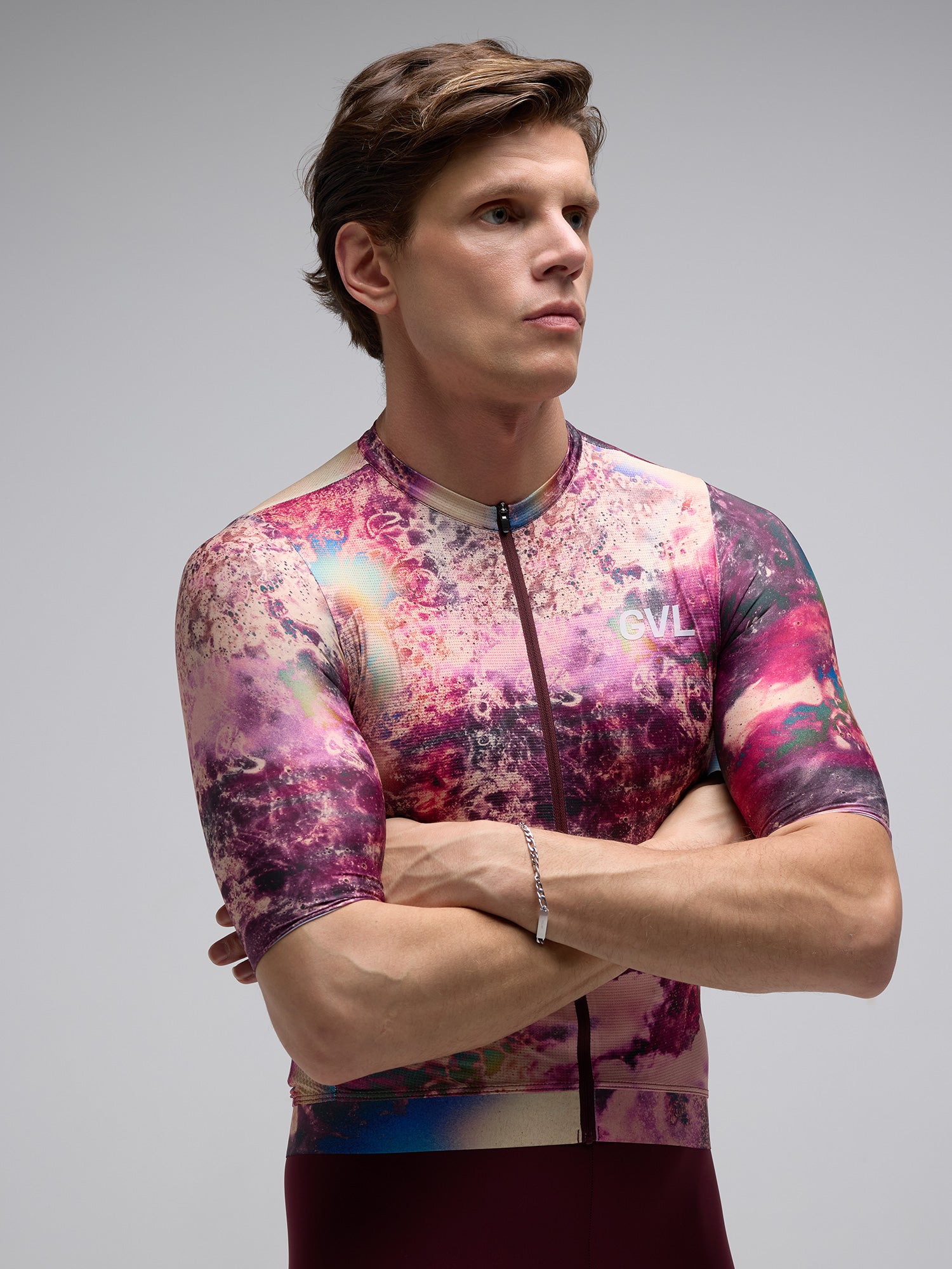 Givelo 車衣 C.D.A. SS Jersey Reactive 紅染 - 男女共版