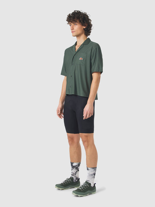 Café du Cycliste 休閒車衣 Gladys Ultralight Shirt Khaki 男女共版 卡其綠