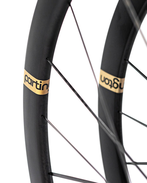 Partington 1160g 超輕碳纖碟煞輪組 39/44 金標