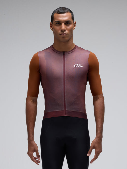 Givelo 車衣 Modern Classic Unisex Graphene Jersey Russet 男女共版 赤褐