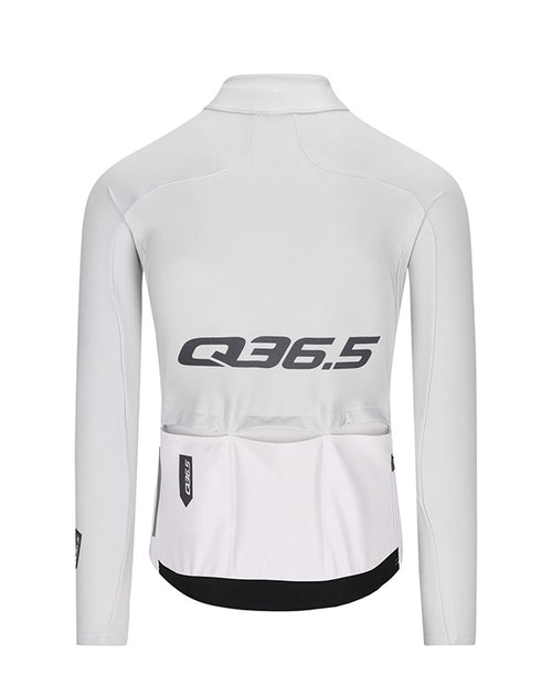 Q36.5 車衣Gregarius Hybrid Signature Long Sleeve Jersey Ice Grey 長袖 男款 灰白