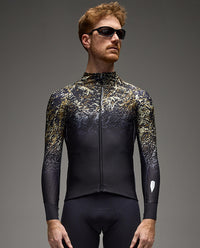 Q36.5 車衣Gregarius Hybrid Alpi Camo Long Sleeve Jersey Black 長袖 男款 黑