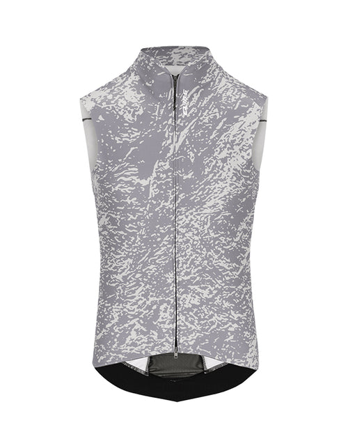 Q36.5 背心 Gregarius Hybrid Alpi Camo Vest Grisaille Blue 男款 灰藍