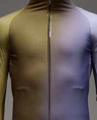 Q36.5 車衣 Gregarius Hybrid Big Fade Long Sleeve Jersey Drab Green 長袖 男款 灰綠