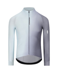 Q36.5 車衣 Gregarius Hybrid Big Fade Long Sleeve Jersey Grisaille Blue 長袖 男款 灰紫