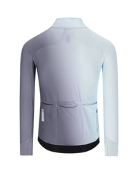 Q36.5 車衣 Gregarius Hybrid Big Fade Long Sleeve Jersey Grisaille Blue 長袖 男款 灰紫