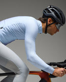 Q36.5 車衣 Gregarius Hybrid Big Fade Long Sleeve Jersey Grisaille Blue 長袖 男款 灰紫