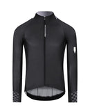 Q36.5 車衣 Gregarius Hybrid Collar Fade Long Sleeve Jersey Black 長袖 男款 黑