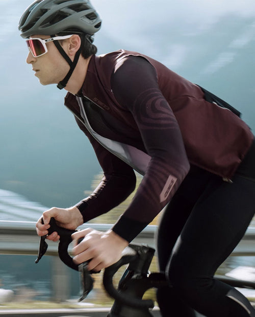 Q36.5 車衣Gregarius Hybrid Dolomites LS Jersey Coffee Brown 男款 深咖