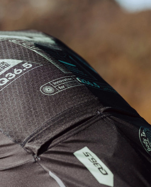 Q36.5 薄長袖車衣Gregarius Hybrid Light Retrofuture LS Jersey Black 男款 黑