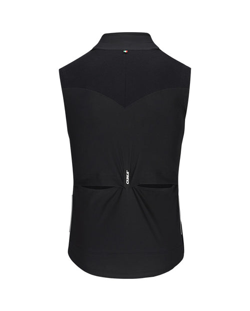 Q36.5 背心 Gregarius Hybrid Nibali Vest Black 男款 黑