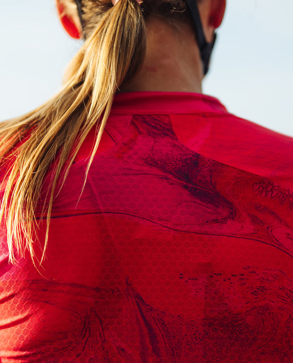 Q36.5 車衣 Gregarius Pro Ryf Jersey Red 女款 紅