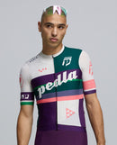 Pedla 車衣 Heritage Classic Jersey Multi 男款 白藍綠