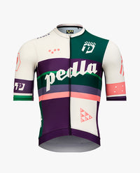 Pedla 車衣 Heritage Classic Jersey Multi 男款 白藍綠