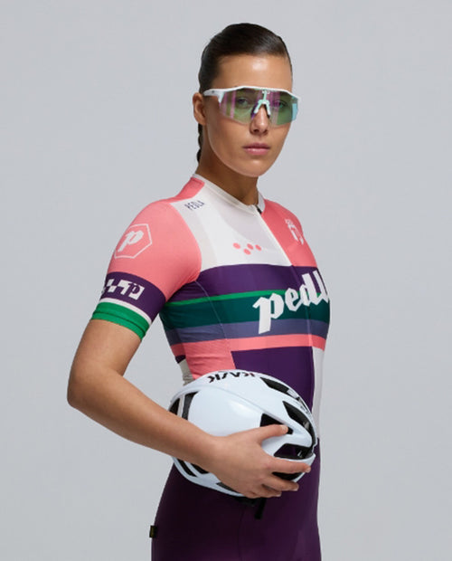 Pedla 車衣 Heritage Classic Jersey Multi 女款 粉白