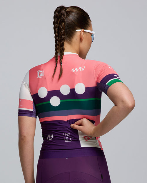 Pedla 車衣 Heritage Classic Jersey Multi 女款 粉白