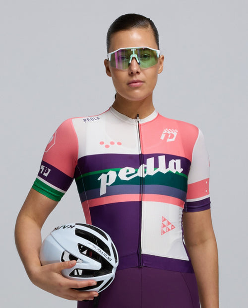 Pedla 車衣 Heritage Classic Jersey Multi 女款 粉白