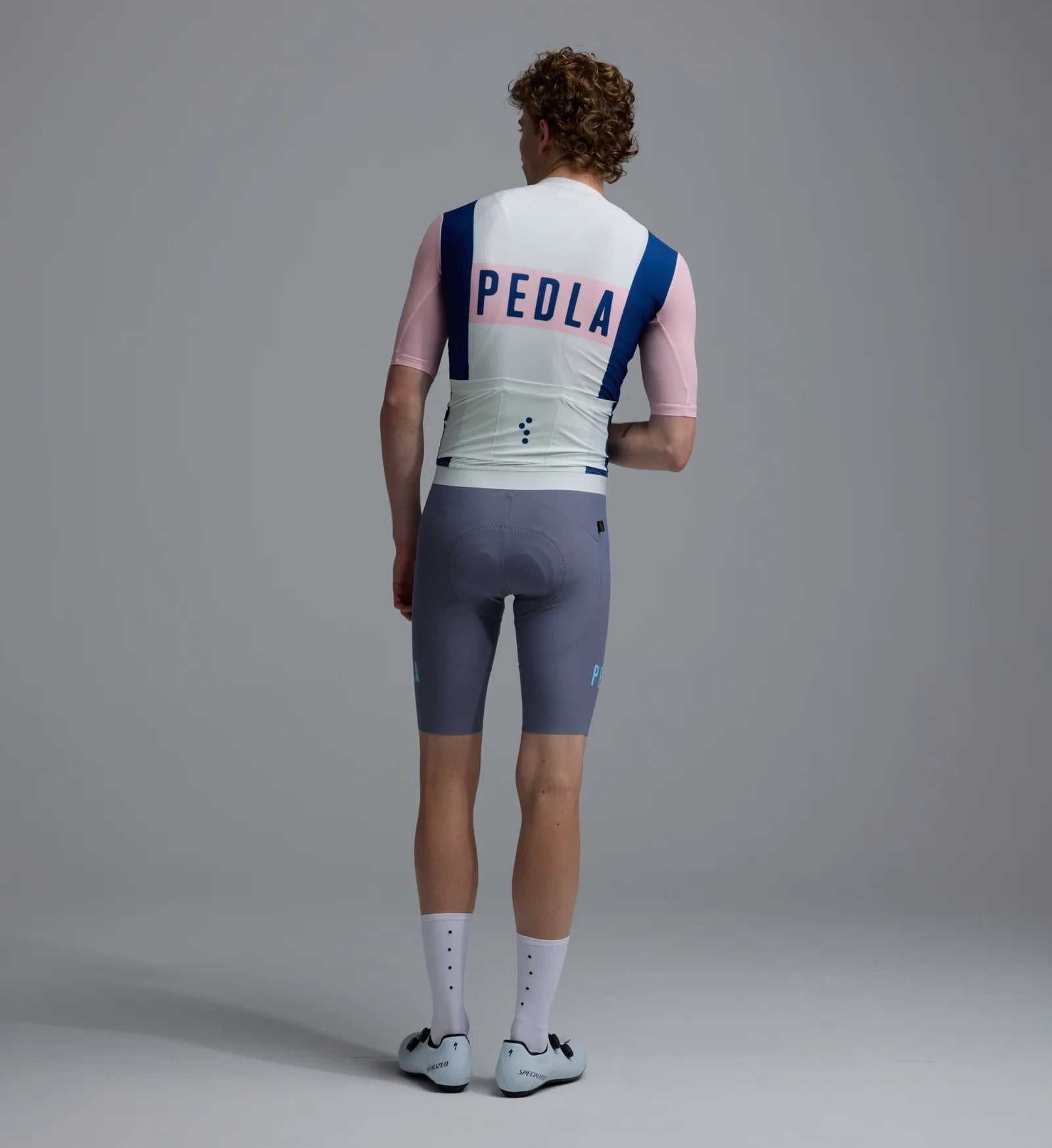 Pedla 車衣 Heritage Classic Jersey Vintage White 男款 復古粉白
