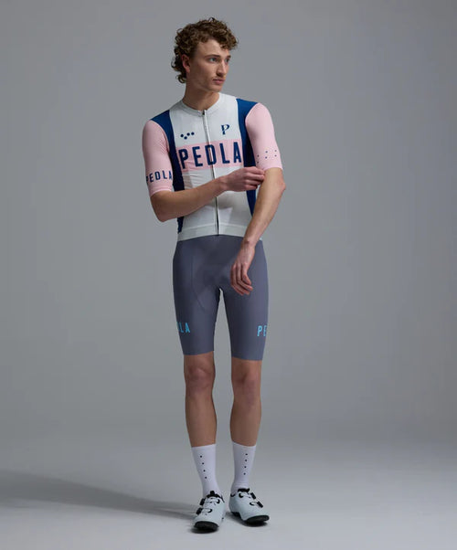 Pedla 車衣 Heritage Classic Jersey Vintage White 男款 復古粉白