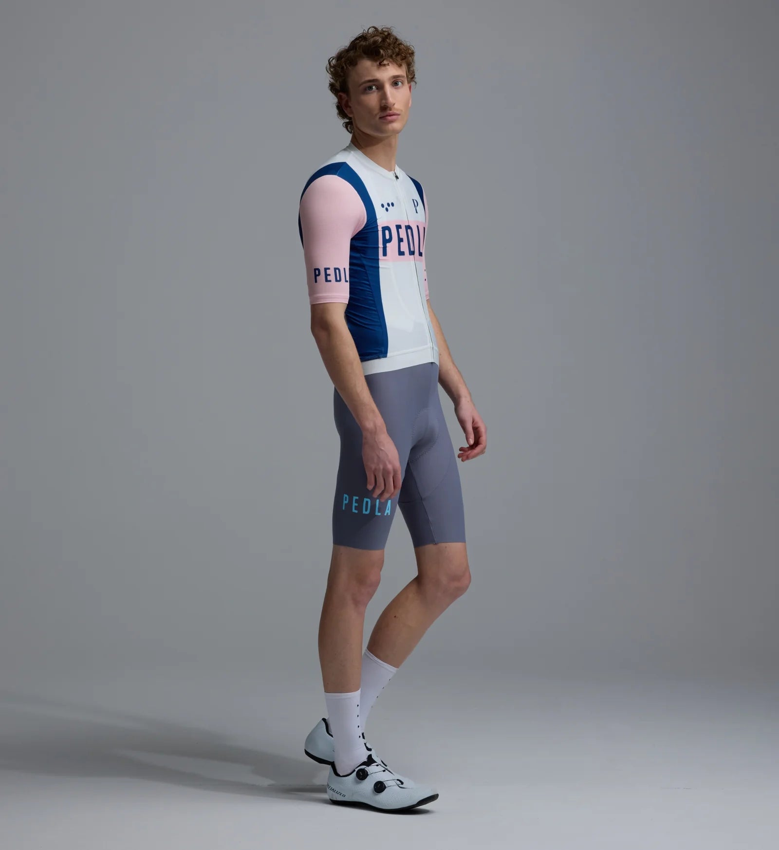 Pedla 車衣 Heritage Classic Jersey Vintage White 男款 復古粉白