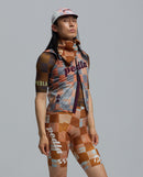 Pedla 防風背心 Heritage Classic LITE Gilet Checkers Grey 男款 橘灰格