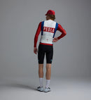 Pedla 薄長袖車衣 Heritage Classic LS Jersey Vintage Red 男款 復古紅白