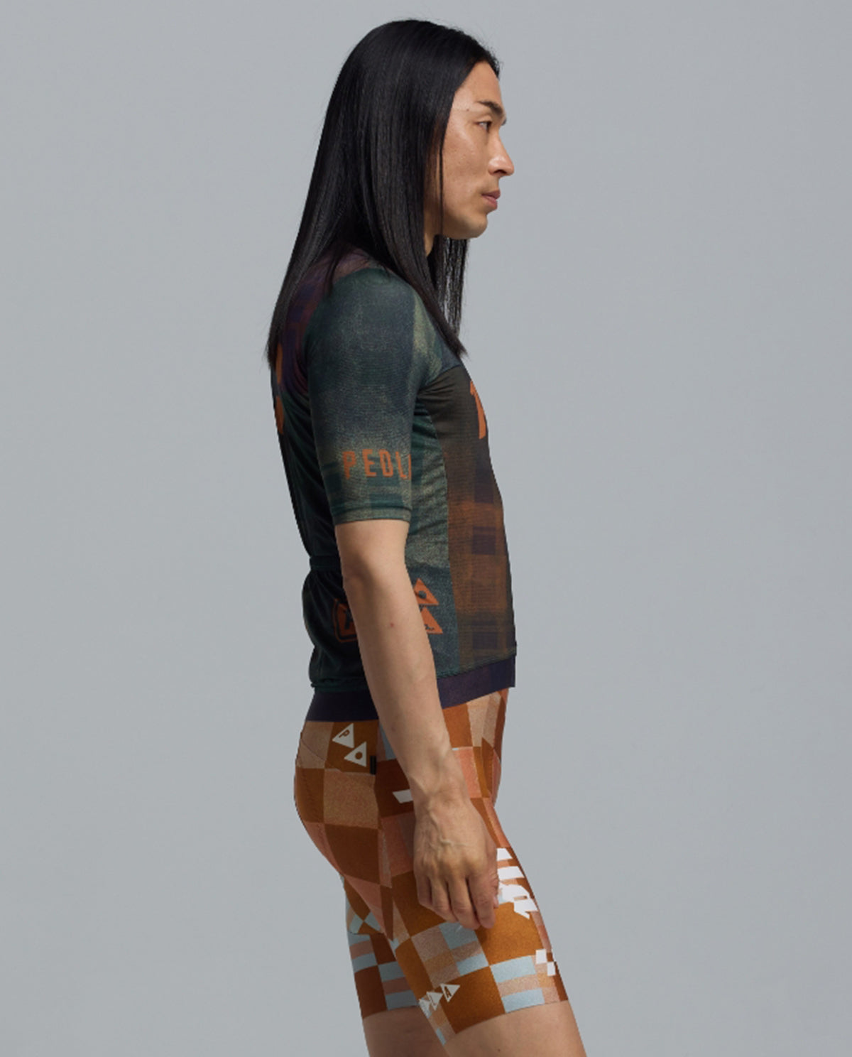 Pedla 車衣Heritage Training Jersey Tartan Multi 男款 綠棕格