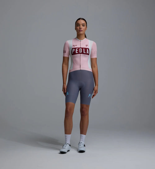 Pedla 車衣 Heritage Classic Jersey Vintage Pink 女款 復古粉