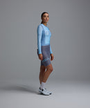 Pedla 薄長袖車衣 Heritage Classic LS Jersey Vintage Pastel Blue 女款 復古粉藍