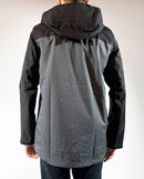 DHaRCO 防雨外套Rain Jacket BlackGrey 男-黑灰