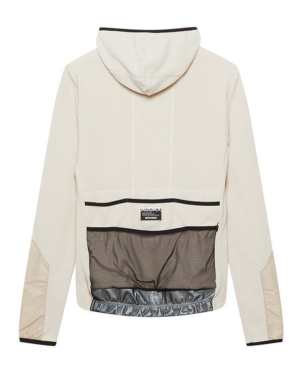 Café du Cycliste 車衣Audax Ingrid LS Jersey V2 PearlGrey 長袖 男款 米