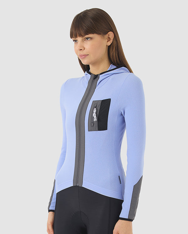 Café du Cycliste 車衣Audax Ingrid LS Jersey V2 Verbena 長袖 女款 藍