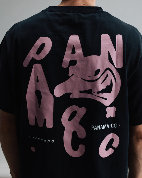 Isadore T恤 PANAMA x Isadore Heavy Cotton T-shirt 黑