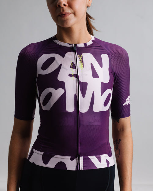 Isadore 車衣 PANAMA x Isadore Tempo Line Jersey 女款 紫